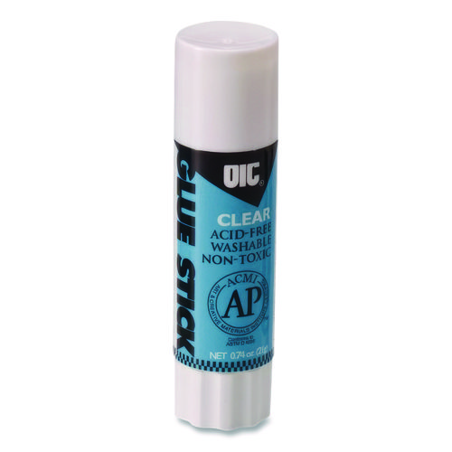 Glue Stick, 0.74 oz, Dries Clear