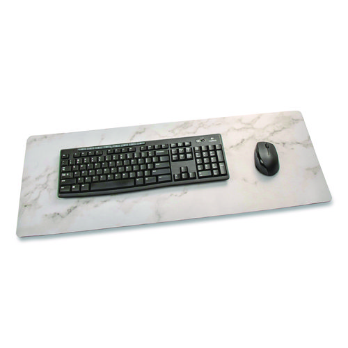 XL Non-Skid Mouse Pad, 31.5 x 11.8, Marble