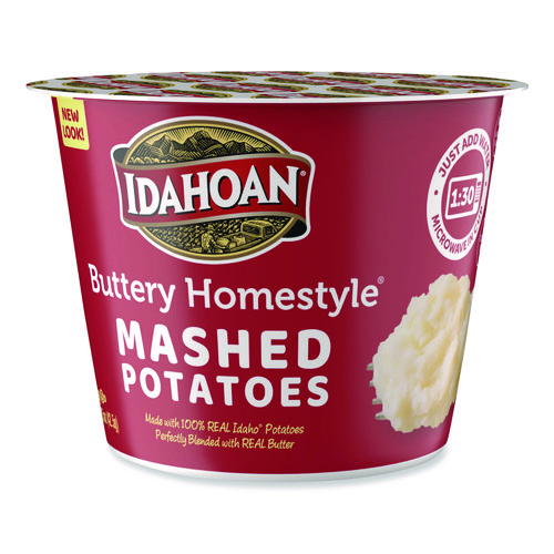 Buttery Homestyle Mashed Potatoes, 1.5 oz Cup, 10/Carton