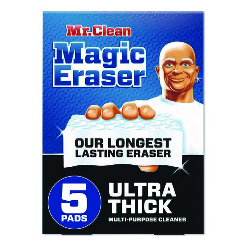 Magic Eraser Ultra Thick, White, 5/Pack