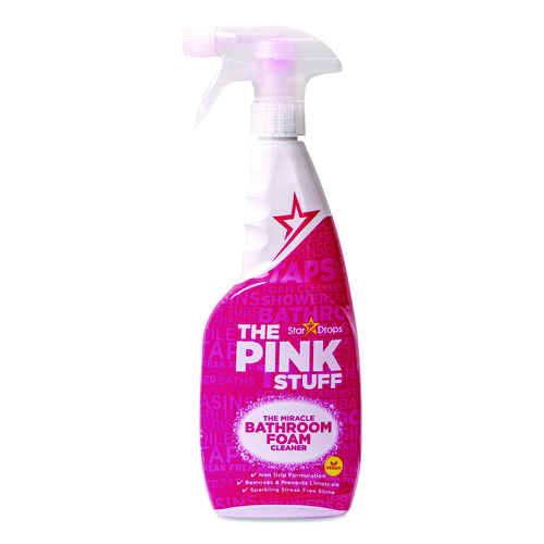 The Miracle Bathroom Foam Cleaner, Fruity Scent, 25.4 oz Trigger Spray Bottle