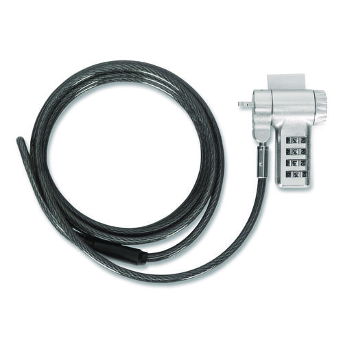 DEFCOM Ultimate Universal Serialized Combination Lock, 6.5 ft Cable