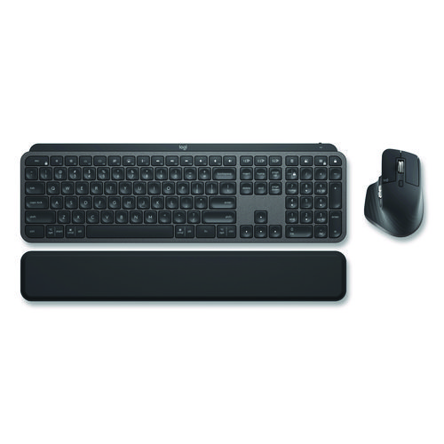 MX Keys Combo for Business Wireless Keyboard and Mouse Gen 2, 33 ft Wireless Range, Graphite