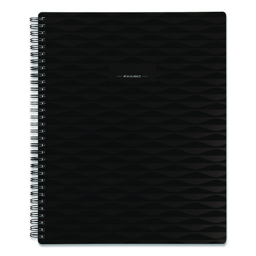 Elevation Academic Weekly/Monthly Planner, 11 x 8.5, Black Cover, 12-Month (July to June): 2024 to 2025