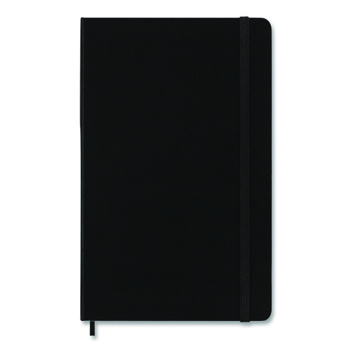 Hard Cover Notebook, 1-Subject, Quadrille Rule, Black Cover, (120) 8.25 x 5 Sheets