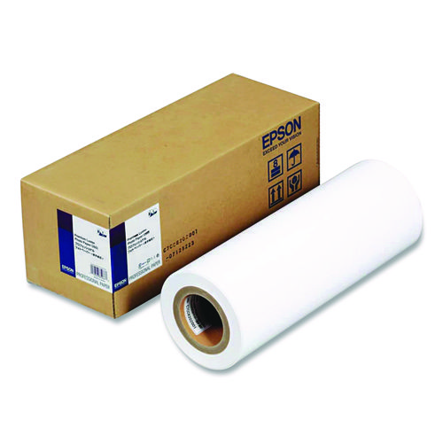 Premium Luster Photo Paper Roll, 10 mil, 13" x 32.8 ft, Premium Luster White