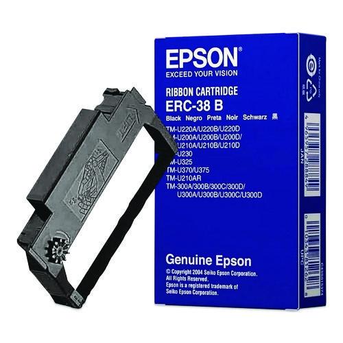 Epson® ERC38B Ribbon, Black ; | General Sales of Virginia, Inc.