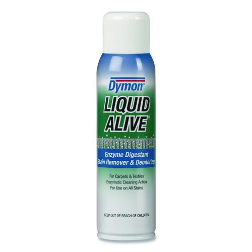 LIQUID ALIVE Carpet Cleaner/Deodorizer, 20 oz Aerosol Spray, 12/Carton