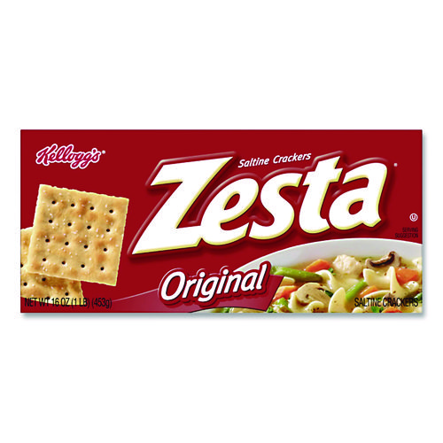 Zesta Original Saltine Crackers, Original Flavor, 16 oz Box