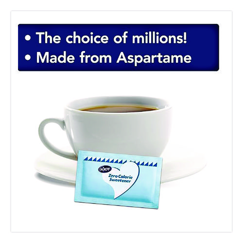 Blue Aspartame Artificial Sweetener, 0.04 oz Packet, 400/Box