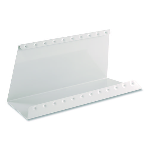 Desktop Reference and Display System, 50 Panels with Assorted Borders, White Base