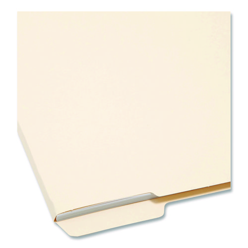 End Tab File Folder, 1/3-Cut Tabs: Assorted, Letter Size, 0.75" Expansion, Manila, 100/Box