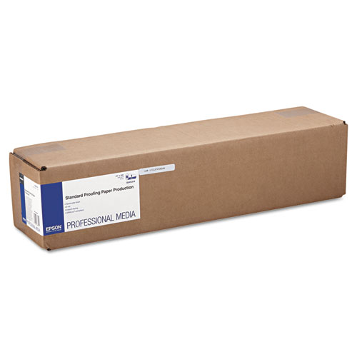 Epson® Standard Proofing Paper Production, 9 Mil, 24" X 100 Ft, Semi-Matte White