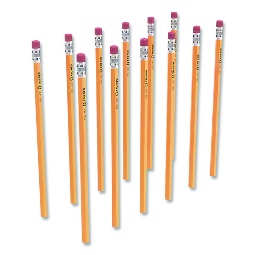 Wooden Pencil, HB (#2), Black Lead, Yellow Barrel, 72/Pack