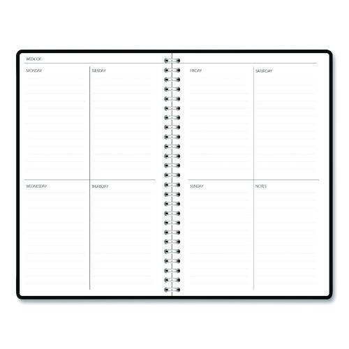 Recycled Non-Dated Monthly/Weekly Planner, Crystals, Blue/Pink/White Cover, Undated