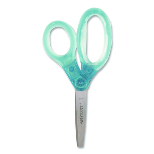 Jellies Kids Scissors, 5" Long, Straight Assorted Handle Colors, 12/Pack