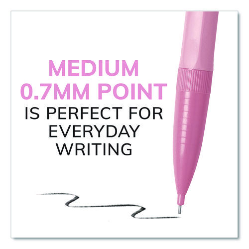 Xtra Smooth Mechanical Pencil, HB #2 Black Lead, Assorted Pastel Color Barrels, 40/Pack
