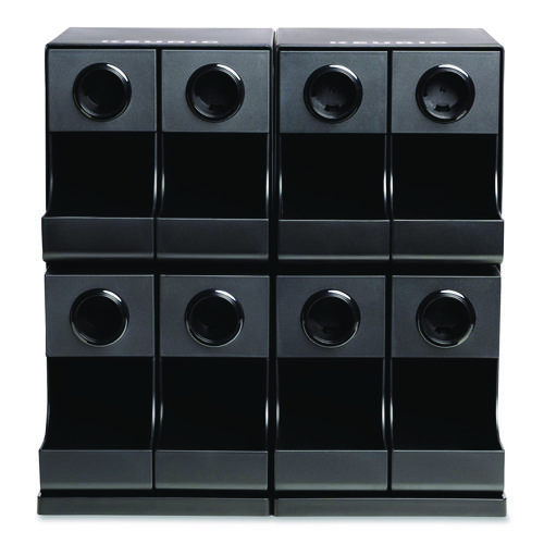 K-Cup Organizer, 17.8 x 14.57 x 17.28, Black