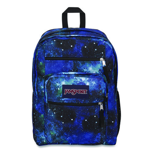 Big Student Backpack, Fits Devices Up to 15", 13 x 7.5 x 17, Galaxy