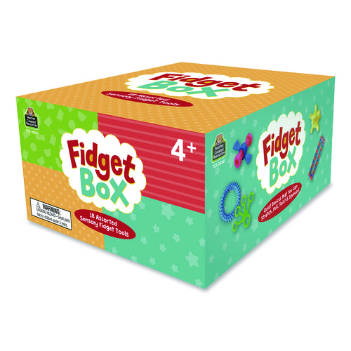 Fidget Box, Ages 4 and Up, 18 Pieces