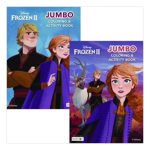 Disney Frozen 2 Jumbo Coloring and Activity Book, 10.75 x 7.75, 64 ...