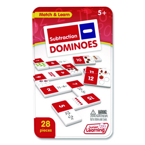 Subtraction Dominoes, Ages 5 to 10