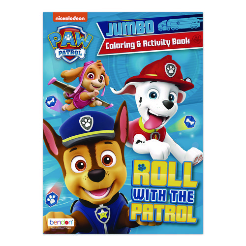 Nickelodeon Paw Patrol Jumbo Coloring and Activity Book, 10.75 x 7.75, 64 Pages