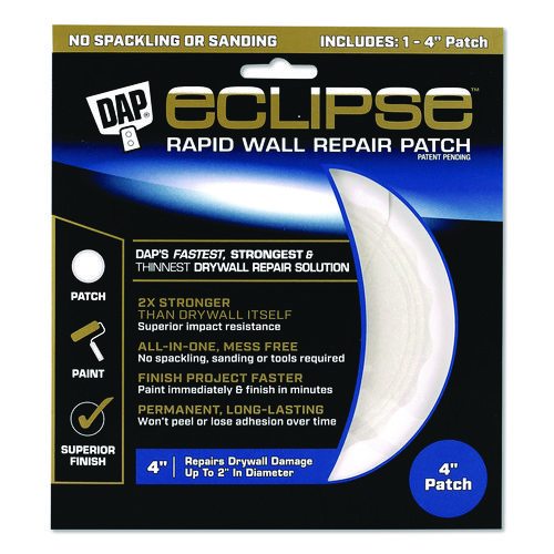 Eclipse Rapid Wall Repair Patch, 4", White