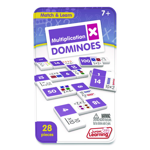 Multiplication Dominoes, Ages 7 to 9