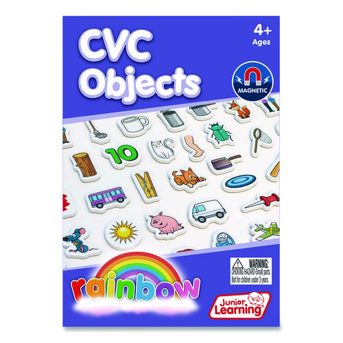 Rainbow CVC Objects, Ages 4 to 5