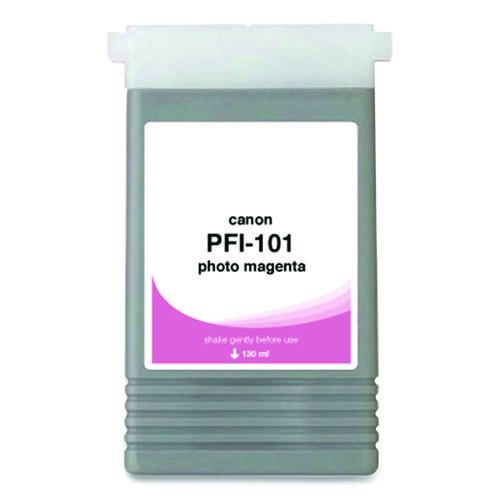 Compatible Photo Magenta Ink, Replacement for PFI-101 (0888B001AA), 130 mL