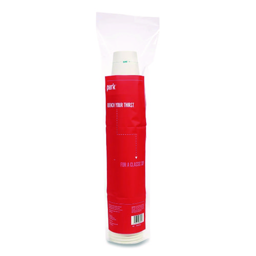 White Paper Hot Cups, 12 oz, 50/Pack