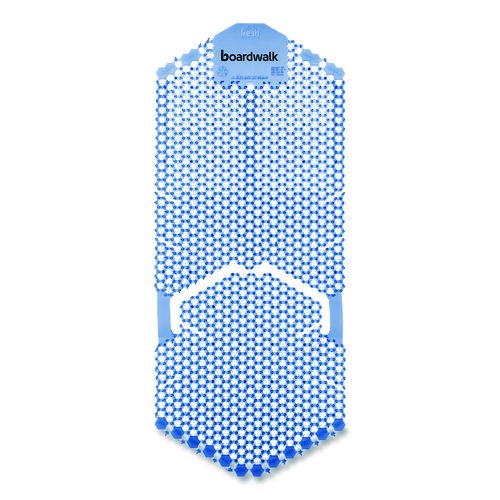 Vertical Urinal Screen, Cotton Blossom Scent, Blue, 5.22 oz, 6/Carton