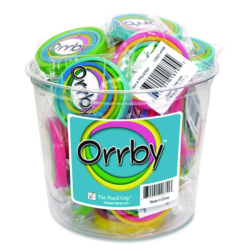 Orby Fidget Toy, Small, Assorted Colors, 24/Carton