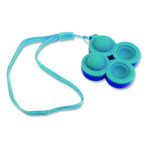 Popi Fidget Toy, Small, Assorted Colors, 24/Carton