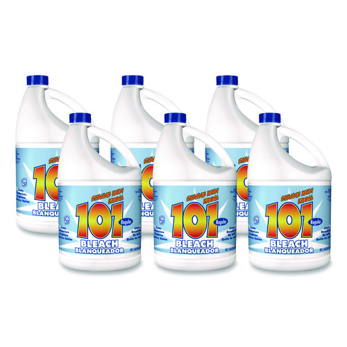 Regular Cleaning Low Strength Bleach, 1 gal Bottle, 6/Carton