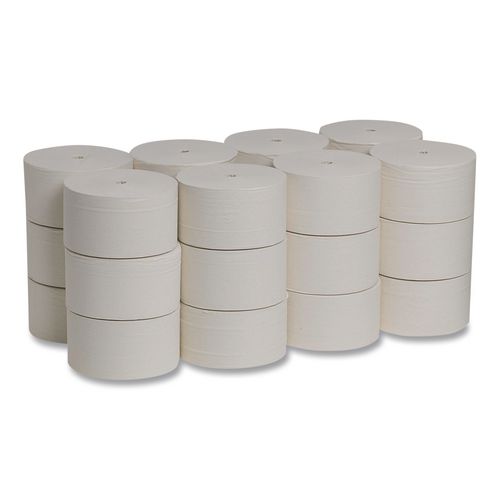 Pacific Blue Ultra Coreless Toilet Paper, Septic Safe, 2-Ply, White, 1,700 Sheets/Roll, 24 Rolls/Carton
