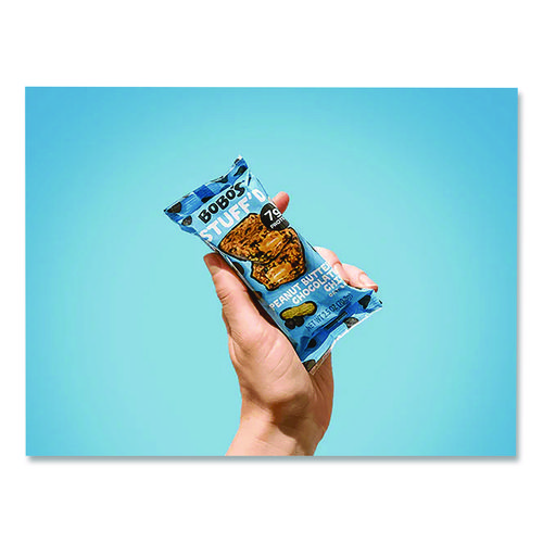 Stuff'D Peanut Butter and Chocolate Chip Oat Bar, 2.5 oz Bar, 12/Box