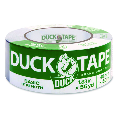 Utility Duct Tape, 3" Core, 1.88" x 55 yds, Silver