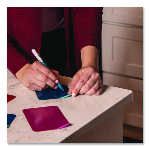 VersaNotes Reusable Notes, 4 x 6, Assorted Colors, 3/Pack
