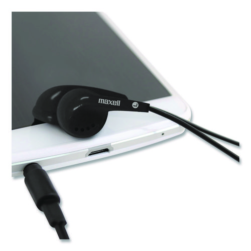 EB95 Wired Earbuds with Mic, Black