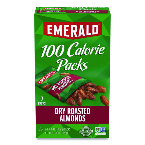 100 Calorie Pack Nuts, 0.63 oz Pack, 7/Box