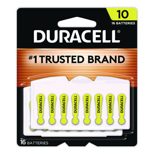 Hearing Aid Battery, #10, 16/Pack