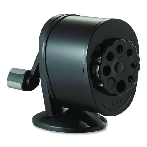 Manual Pencil Sharpener, 2.68 x 4.33 x 5.43, Black, 12/Carton