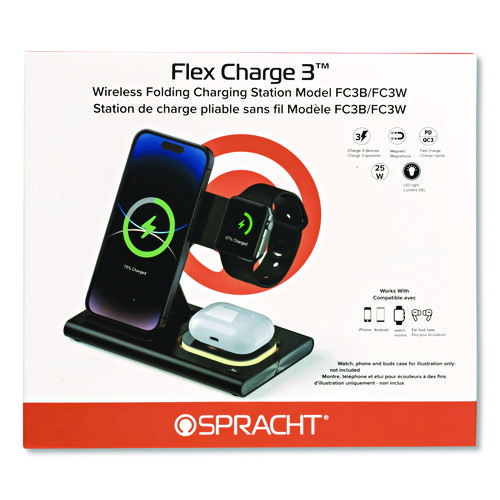 Flex Charge 3, USB-C, Black