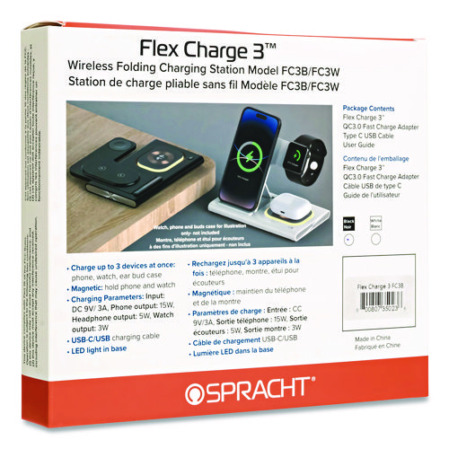 Flex Charge 3, USB-C, Black
