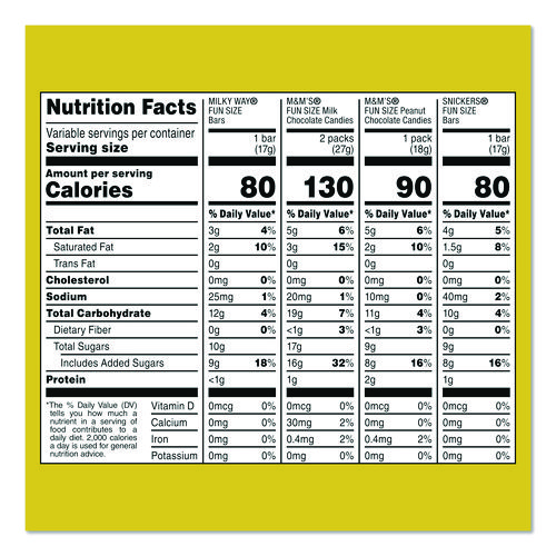 Chocolate Assortment, Assorted Fun and Snack Sizes, 3 Bags/Pack