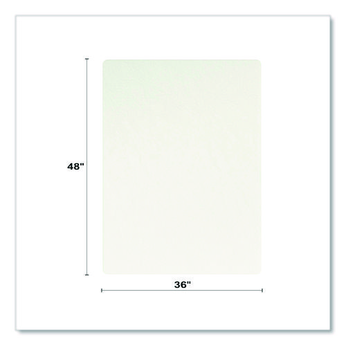 OceanMat Hard Floor Chair Mat, 36 x 48, Clear