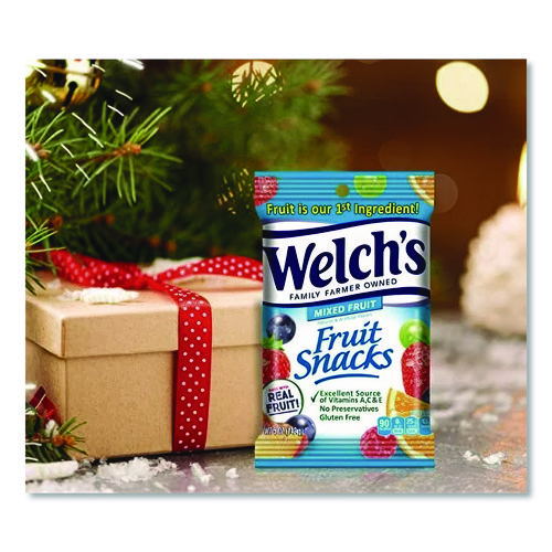 Fruit Snacks, Mixed Fruit, 5 oz Pouch, 12/Carton
