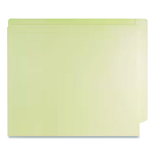 Full Pocket End Tab Fastener Folders, 0.75" Expansion, 1 Fastener, Letter Size, Manila, 50/Box